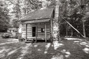 Cabin moved to Patuxent River Park, likley originally built afte
